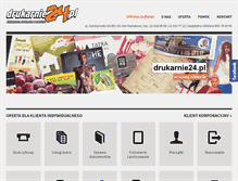 Tablet Screenshot of drukarnie24.pl